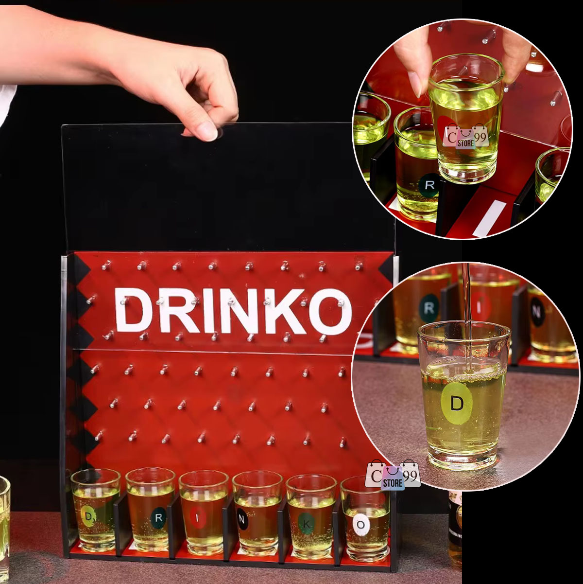 Miniatura 2 de Plinko De Copas Para Beber Drinko